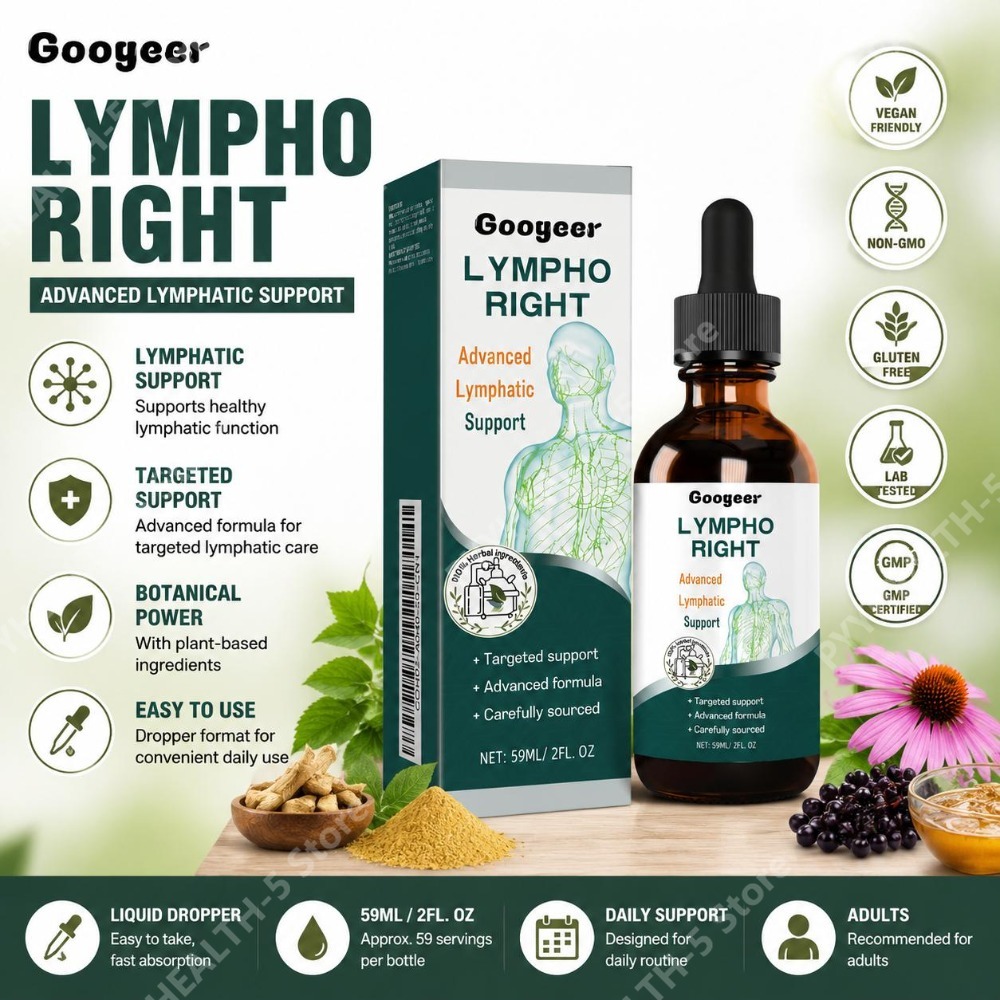 Herbal Wellness Blend - Lymphatic Support Drops 59ml with Echinacea