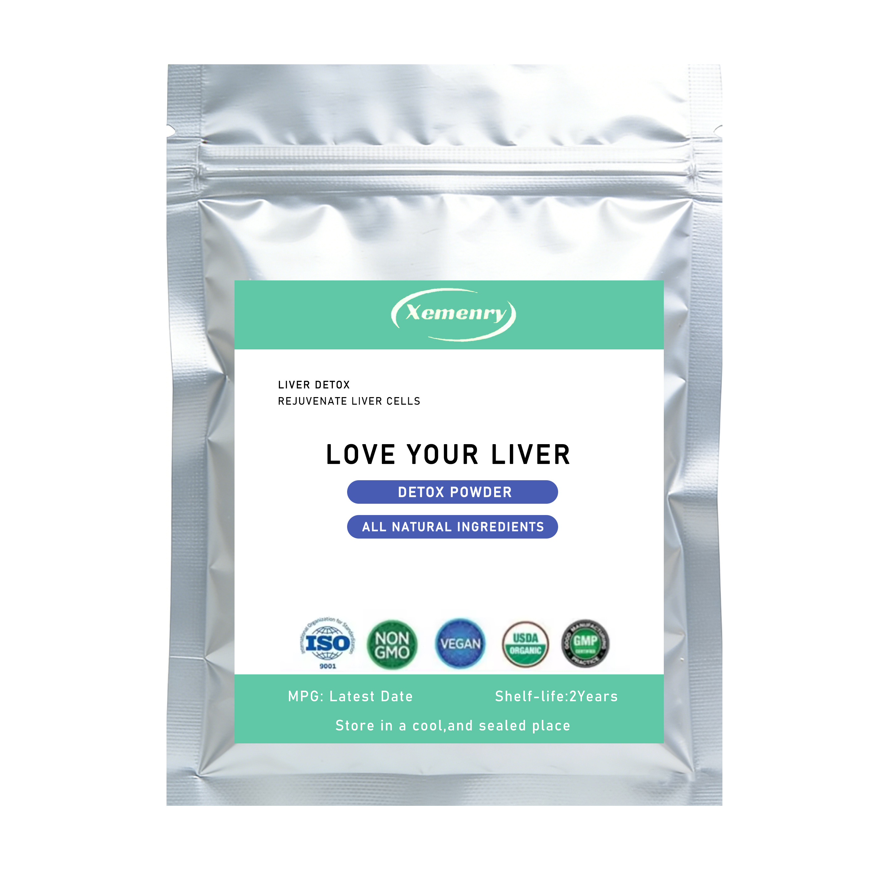 Milk Thistle Silymarin - Liver Detox Cleanse Powder 42 Servings