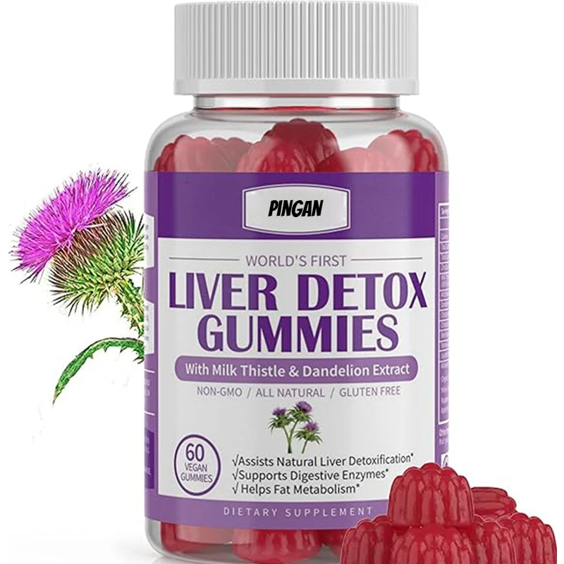 Milk Thistle Silymarin - Liver Cleansing, Detoxification, and Repair Gummy