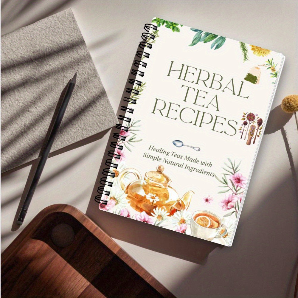Herbal Tea Recipes Book – Natu - Herbal Wellness Blend avaliação e preço