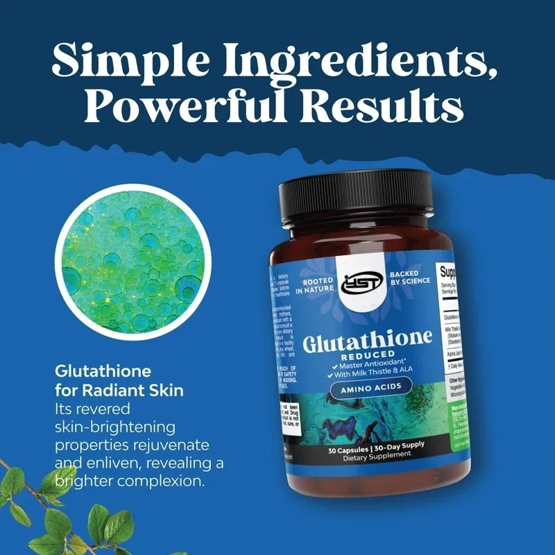 Reduced Glutathione Supplement - Milk Thistle Silymarin avaliação e preço