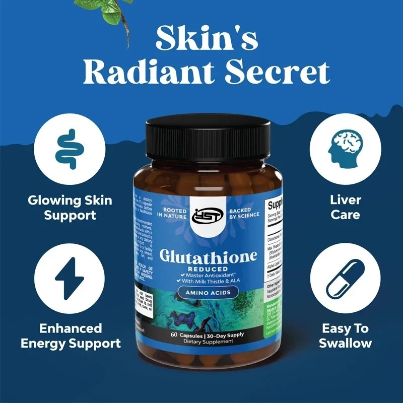 Reduced Glutathione Supplement - Milk Thistle Silymarin avaliação e preço