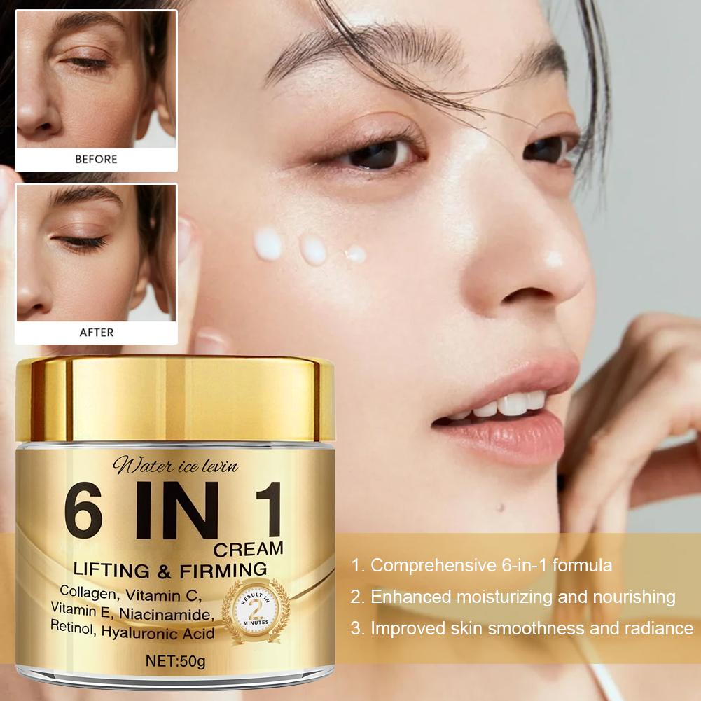 6 IN 1 Collagen Face Cream Lif - Milk Thistle Silymarin avaliação e preço