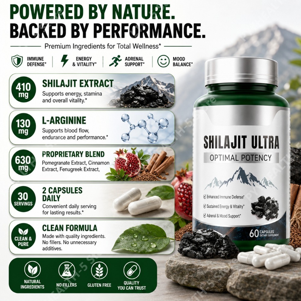 Shilajit Herbal Blend Suppleme - Herbal Wellness Blend avaliação e preço