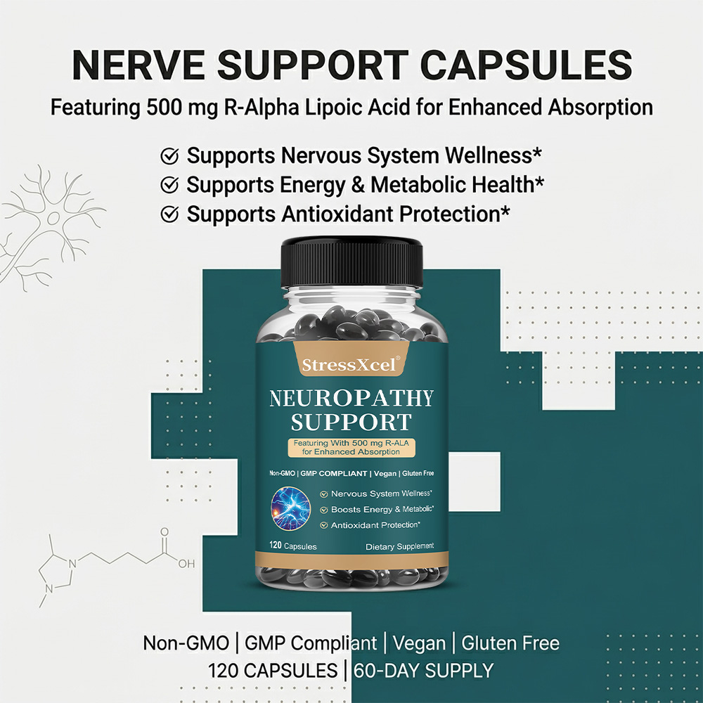 Neuropathy Capsules, Herbal Bl - Herbal Wellness Blend avaliação e preço