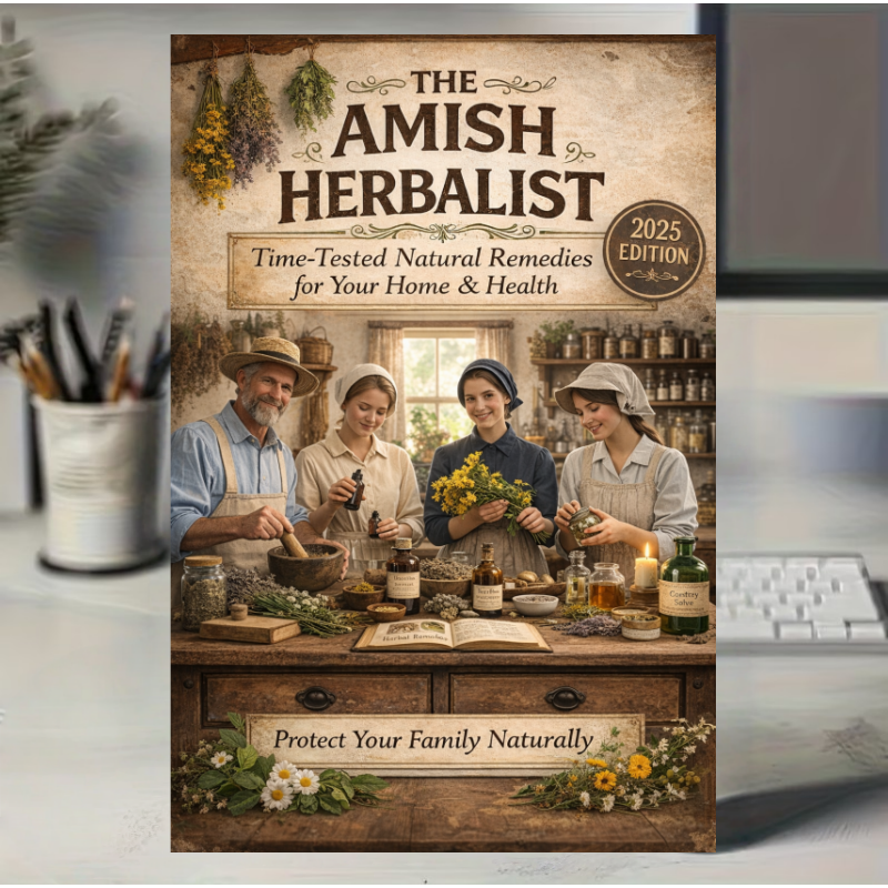 Amish Apothecary Book: A Guide - Herbal Holistic Wellness avaliação e preço