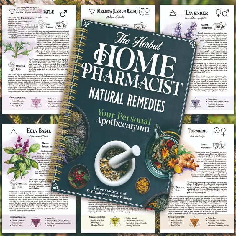 Herbal Home Pharmacist Natural - Herbal Holistic Wellness avaliação e preço
