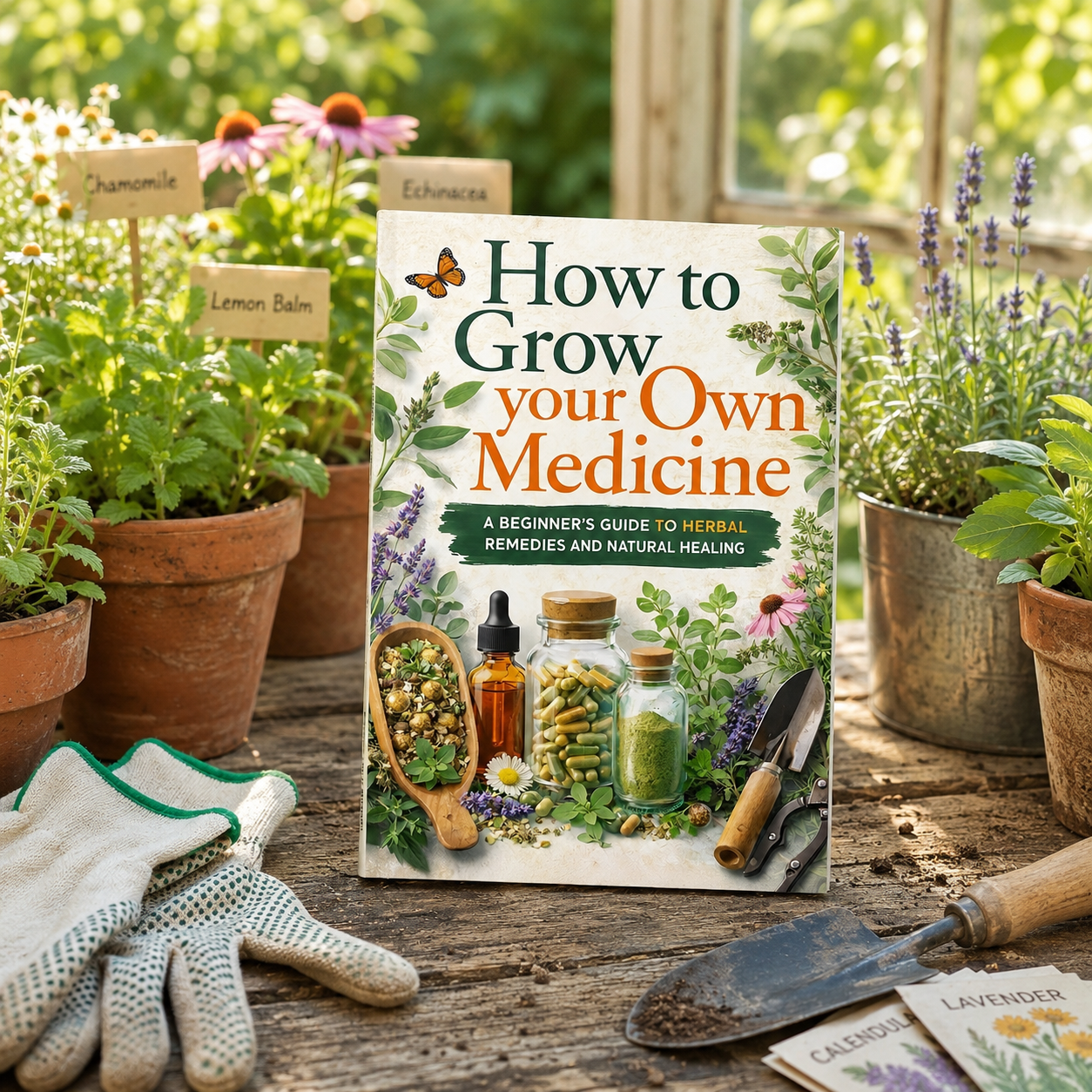 Grow Your Own Medicinal Herbs, - Herbal Holistic Wellness avaliação e preço