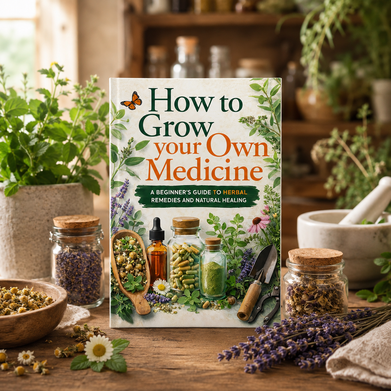 Grow Your Own Medicinal Herbs, - Herbal Holistic Wellness avaliação e preço