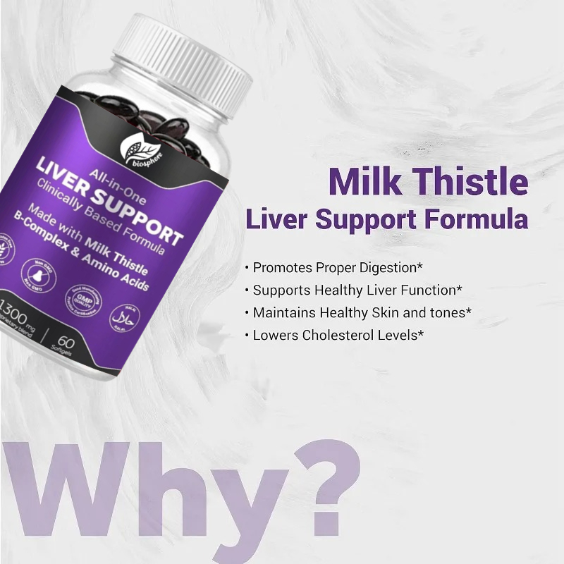 Silymarin Milk Thistle 1300mg  - Milk Thistle Silymarin avaliação e preço