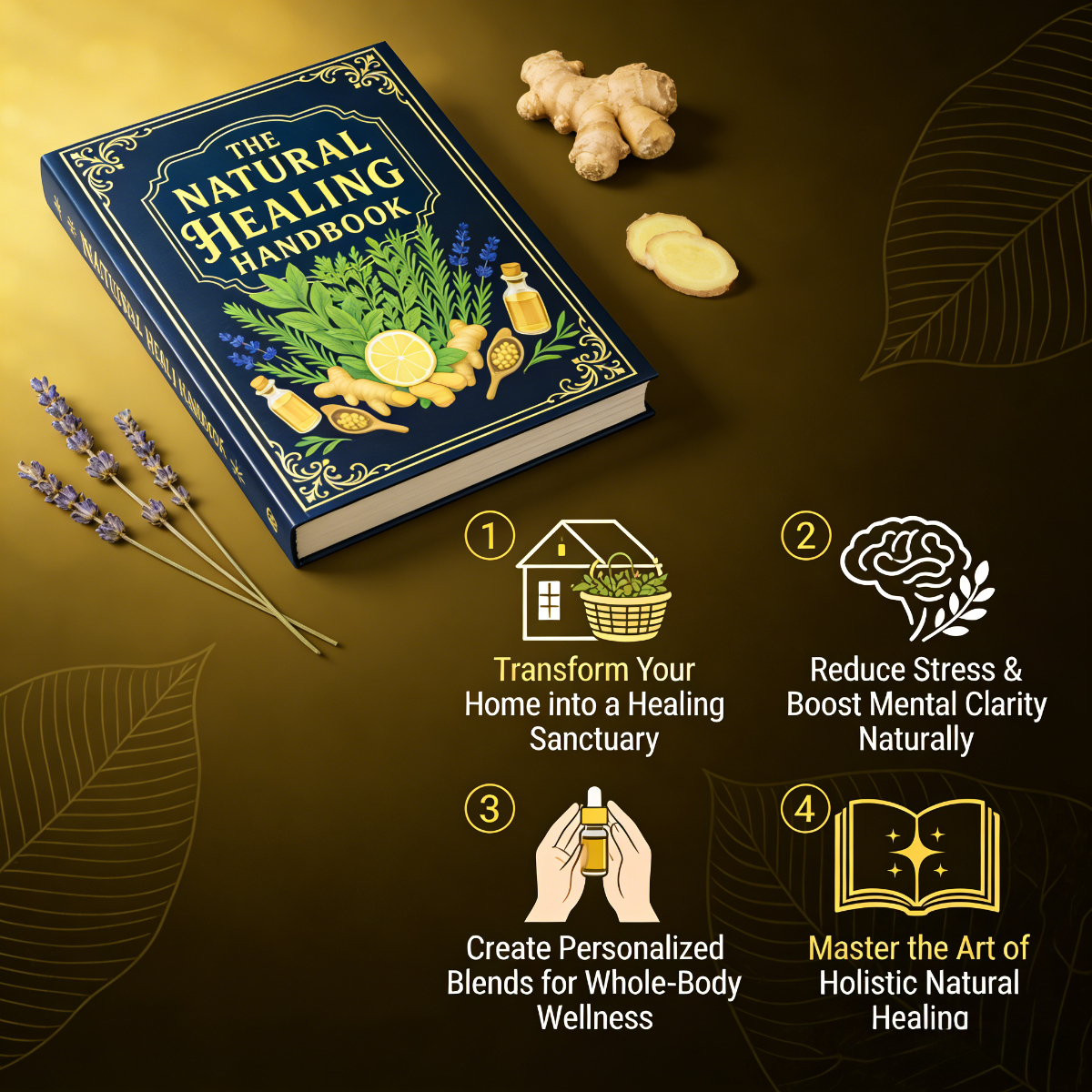 The Natural Healing Handbook:  - Herbal Holistic Wellness avaliação e preço